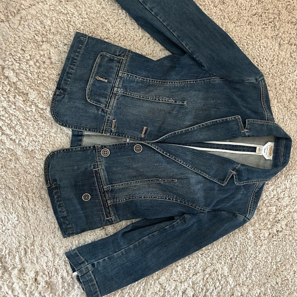 Talbots Classic Blue Denim Jacket